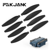 1 x RAW Customer Returns FAKJANK drone propeller for UAV X15 F415 F405 brushless motor propeller, a set of blades 8 2-blade propeller  - RRP €23.33