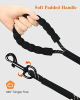 1 x RAW Customer Returns Taglory Long Dog Training Leash, Reflective Nylon Dog Leash with Handle, 20m Black - RRP €20.97