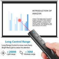 2 x RAW Customer Returns Wireless Presenter Powerpoint Remote Control Laptop with Hyperlink Volume Control, 2.4Ghz PPT Presentation Remote Control Clicker Presenter Pointer for Presentations Windows Mac Linux - RRP €23.4