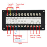 1 x RAW Customer Returns Fahrenheit Temperature Controller Thermostat AC 100V 240V Full Automatic Control System Egg Incubator Machine with Temperature and Humidity Sensor Probe - RRP €38.0