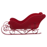 2 x Brand New PRETYZOOM Christmas Sleigh Decor Plastic Sleigh Ornament Santa Sleigh Basket Table Top Christmas Decor Christmas Decorations Christmas Baskets for Gifts Decor - RRP €45.0