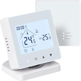 1 x RAW Customer Returns Beok WiFi Heating Thermostat, Wireless Programmable Thermostat, Portable Digital Battery Powered Thermostat for Gas and Water Heating Boilers, Compatible with Alex R6XWIFI - RRP €79.99