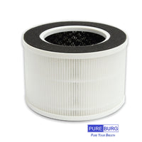 4 x RAW Customer Returns PUREBURG replacement filter compatible with MEDION MD 19778 air purifier, activated carbon and True HEPA, 2-pack - RRP €130.0