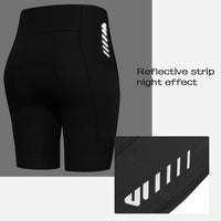 1 x RAW Customer Returns Lo.gas cycling shorts women short women s cycling shorts with pants breathable cycling shorts women short padded A-Black M - RRP €34.99