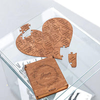 1 x Brand New UVAN ART Home Stuff Decorate Room Valentine s Day Gifts Wedding Gift Birthday Gifts for Women Give Money Wedding House Ornaments Personalized Puzzle - RRP €20.4