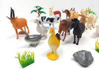 12 x Brand New Brigamo 17 x Farm Animal Figures Farm Animal Mix, Farm Toys - RRP €189.48