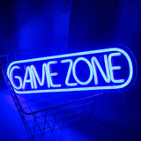 1 x RAW Customer Returns Game Zone Neon Signs Gamer LED Neon Light Gaming Zone Neon Sign for Game Room Decoration, Play Area, Man Cave, Pub, Gift for Teens, Friends, Boys Blue  - RRP €37.25