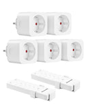 1 x RAW Customer Returns DEWENWILS Wireless Socket with Remote Control, Plug-In On Off Wireless Wall Switch, No Cable Required, 3680W, Expandable Light Switch for Holiday Decoration, 30M Range, White - RRP €34.99