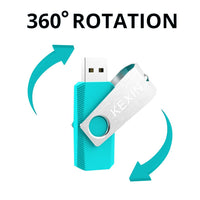 1 x RAW Customer Returns KEXIN USB Stick 128GB 3 Pack USB Sticks Memory Stick USB Flash Drive Data Storage Backup for PC Car TV USB 64GB, Pack of 3, Colorful  - RRP €23.59