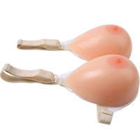 1 x RAW Customer Returns IVITA Silicone Breast Forms Breasts Breast Prostheses with Bra Straps for Crossdresser Transgender Prosthesis Mastectomy Breast L  - RRP €31.25