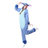 1 x RAW Customer Returns Stitch Onesie Relaxo Costume Jumpsuit Animal Relax Costume Women Men Pajamas Carnival Halloween Pajamas Cosplay Adult Carnival One-Piece Blue M - RRP €29.0