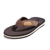 1 x RAW Customer Returns FITORY Men s Comfortable Summer Flip Flops Non-Slip Beach Pool Shoes Brown Size 41 EU - RRP €23.99