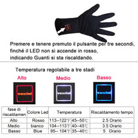 2 x RAW Customer Returns Electric Heated Gloves Rechargeable Arthritis Ultra Thin Hands for Motorcycle Bicycle Fishing Skiing Touchable on Screen S  - RRP €238.0