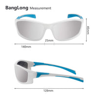 3 x Brand New BangLong Polarized Sunglasses Sports Glasses Cycling Glasses for Men Women UV400 Protection for Driving Cycling Fishing Golf TR90 - RRP €43.53