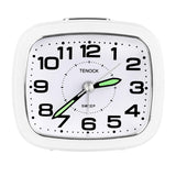 1 x RAW Customer Returns Edillas Alarm Clock Analog, Travel Alarm Clock Analog Without Ticking Noiseless with Light Snooze Function Simple Battery Operated Silent Table Clocks for Bedroom Office Clock Alarm Clock - RRP €13.99