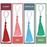 6 x Brand New Soft Silky Tassel Pendant, Colorful Tassel, 20PCS Silky Handmade Tassels, Keychain Tassels, Tassels with Beads, Tassel with Loops, with Glass Beads, for Jewelry Making, Souvenir - RRP €122.4