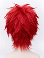 1 x RAW Customer Returns FALAMKA Red Wig Short Cosplay Wig Unisex Costume Halloween - RRP €20.16