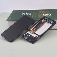 1 x RAW Customer Returns YHX-OU LCD Screen for Samsung Galaxy A13 4G SM-A135F SM-A135F DS LCD Display Assembly Touch Screen Screen Replacement 6.6 Black AVCE Frame Installation Tool Tempered Glass - RRP €36.4