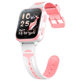 1 x RAW Customer Returns Children s Smartwatch with GPS Phone Watch for Children 4G, Calls, Messages, School Mode, WiFi, Video Call, SOS Function, GPS and Pedometer, Children s Watch with GPS and Call Function Pink  - RRP €70.76