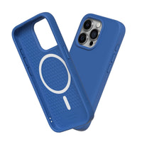 1 x RAW Customer Returns RhinoShield Case compatible with iPhone 15 Pro Max SolidSuit - MagSafe compatible - Shock-absorbing slim protective case with premium finish - 3.5 meter drop protection - Cobalt blue - RRP €44.62