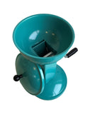 1 x RAW Customer Returns Uzman hazelnut cracker walnut cracker nut cracker walnut cracker crusher walnuts walnut crusher in turquoise with hand crank and elegant design - comfortable manual operation - RRP €50.32