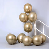 2 x RAW Customer Returns TOPWAYS Champagne Gold Chrome Metallic Balloons Pack of 50, 12 Thick, Pure Natural Latex Premium Quality Perfect Decorations for Birthday, Wedding, Anniversary, Baby Showers, Party Decoration - RRP €19.18