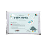 2 x RAW Customer Returns Tessiharmony Baby Cot Cushion 60x40 cm 100 Cotton Cradle Pillow Anti-mite Hypoallergenic Breathable 1 2 3 4 years 4 cm high Top Quality Made in Italy - RRP €44.68