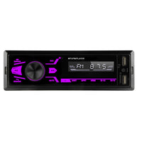 1 x RAW Customer Returns Touchscreen car radio with Bluetooth hands-free system, 1 DIN car radio MP3 player USB SD AUX input, FM radio with bass, built-in microphone, with double USB port - RRP €21.6