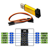 1 x RAW Customer Returns Oewnvmd St-Link V2 40 Pin STM32F103C6T6 Arm STM32 SWD Minimum System Card - USB - RRP €14.35