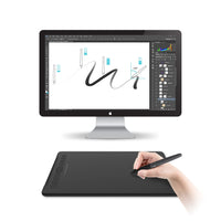 1 x RAW Customer Returns HUION Inspiroy H1161 Graphics Tablets, 11x6 Inch Drawing Tablet with 10 Custom Express Keys and 1 Touch Strip, Pen Tablet for Online Remote Work, OSU Pen Tablet for Windows Mac Chromebook - RRP €96.99