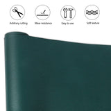 1 x RAW Customer Returns YushengTai Adhesive Leather for Repairs 40 x 150 cm, Adhesive Faux Leather for Sofas, Leather Repair of Car Seats, Office Bags Seats, Dark Green - RRP €18.99