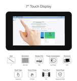 1 x RAW Customer Returns Waveshare 7 inch DSI LCD Touchscreen Display with Protective Case for Raspberry Pi 4B, 800x480 TFT Screen Monitor Capacitive Touch Display Supports Raspbian Ubuntu Kali Win 10 IoT - RRP €83.69