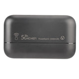 1 x RAW Customer Returns banapoy 4G LTE Mobile WiFi Hotspot, Unlocked 4G LTE Mobile Router 300Mbps, 5G WiFi Hotspot 10000mAh, Portable Charger, Power Bank with SIM Card Slot for On-the-Go - RRP €58.65