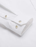 1 x RAW Customer Returns COOFANDY Men s Shirts Long Sleeve Men s Shirt Non-Iron Regular Fit Casual Shirt Business Shirt Elastic Suit Shirt Kent Collar Dress Shirt Plain Long Sleeve Shirt White 2XL - RRP €30.24