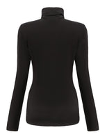 1 x Brand New SSLR Women s Long Sleeve Thermal T-Shirt, Turtleneck, Slim Fit, Basic Top, Brushed Turtleneck Sweater, Black, XXL - RRP €23.9