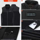 1 x RAW Customer Returns Rescien Heated Vest for Men and Women, Heated Vest, USB Charging, with 13 Heating Zones, Heated Vest and 3 Temperature Levels, S M , M - RRP €47.33