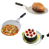 1 x RAW Customer Returns NewMum Pizza Peel - Paddle Round Cake Shovel Baking Tool Handle for Baking on Pizza, Stone, Oven and Grill - RRP €15.73