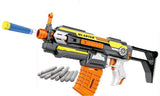 4 x Brand New Premium Blaster Electric Rifle Rapid Fire Soft Dart Blaster Elite Flame War incl. Ammunition - RRP €161.12