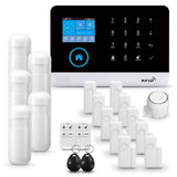 1 x RAW Customer Returns PGST alarm system 21 pieces, WLAN smart alarm system with for home security, real-time app push, expandable as required - works with Alexa, for door window, mobile home, apartment, garage PG103-2G-A  - RRP €149.0