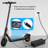 1 x RAW Customer Returns Mezelon E scooter charger, charging cable 42V 2A for Ninebot F20 F30 F40 ES1 ES2 ES3 ES4 G30, Xiaomi M365, Pro, Pro 2, Mi 3, 1s, 36V electric scooter fast charging for Xiaomi and Ninebot - RRP €30.24