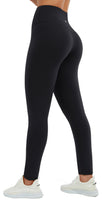 1 x RAW Customer Returns Persit Women s Sports Trousers, Sports Leggings for Women, Yoga Leggings, Running Trousers, Sports Leggings, Long S, Black, 64 cm  - RRP €27.22