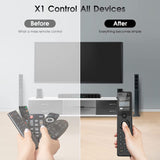 1 x RAW Customer Returns SofaBaton X1 Universal Remote Control with Hub Smart Remote Control with Customizable Activities for Bluetooth IR 2.4GHz Devices, Compatible with Alexa - RRP €240.98