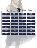 1 x Brand New Gardenwed sequin dress women elegant V-neck festive glitter dress tulle dress party youth consecration dress cocktail dress navy S - RRP €45.24