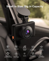 4 x RAW Customer Returns iZEEKER Car Camera FHD 1080P Dashcam, 3 Inch Screen, 170 Wide Angle, G Sensor, Parking Monitor, Motion Detection, Loop Recording, WDR - RRP €198.28