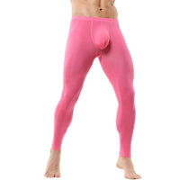 1 x RAW Customer Returns QiaTi Men s Underwear Sexy Long Leggings Sexy Tight Compression Underwear for Men Long Leggings Long Leggings - RRP €24.0