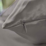 1 x RAW Customer Returns THXSILK 25 Momme Silk Pillowcase for Hair and Skin - Mulberry Silk Pillowcase - Hypoallergenic with Hidden Zipper - Pure Silk on Both Sides ... Charcoal, 80x80cm  - RRP €54.44