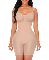 1 x RAW Customer Returns FeelinGirl Shapewear Bodysuit Seamless V-Neck Shaping Bodysuits for Women Tummy Control Overbust Seamless Body Shaper with Adjustable Strap Tone M L - RRP €35.99