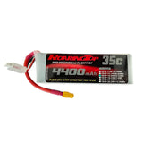 1 x RAW Customer Returns ROARINGTOP 4S 4400mAh 14.8V 35C - Soft Lithium Battery with XT60 Plug for RC Tarpaulin RC Airplane RC Airplane DJI Airplane RC Quadcopter Helicopter Drone FPV - RRP €20.4