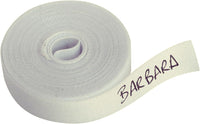 1 x RAW Customer Returns 1 roll of fabric tape 3 meters x 1 cm white. Self-adhesive insulating for writing with Boli. Without Boli - RRP €8.5