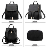 1 x RAW Customer Returns Pahajim Backpack Women Small Elegant Backpack Bags Women Leather PU Modern Women s Backpacks Mini Leather Backpack Women Casual Daypacks Small Backpack Women - RRP €30.53